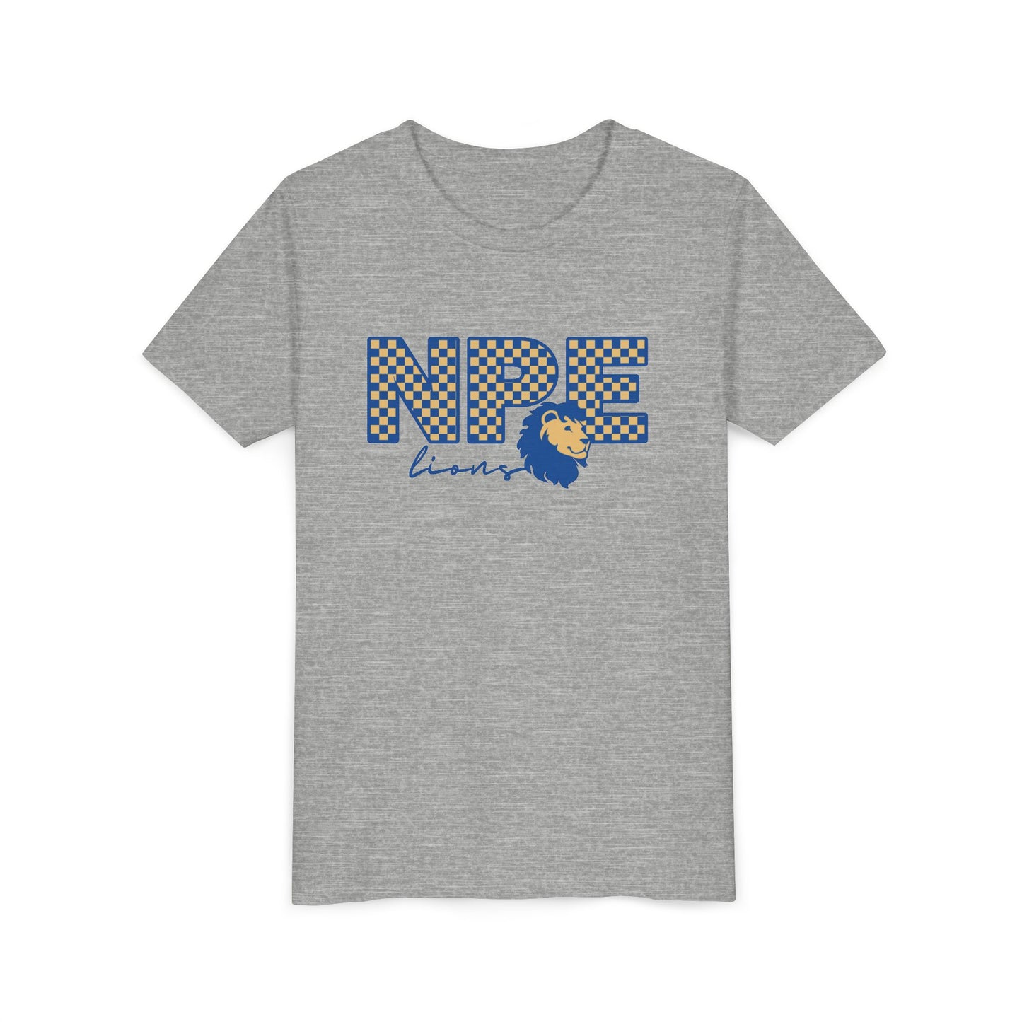 Checker Letter Bella Canvas Soft Spirit Tee (Youth)