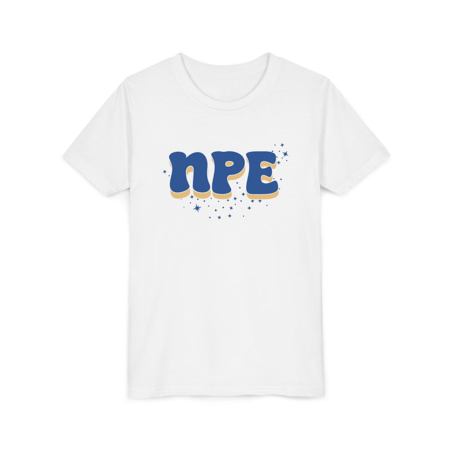 Bubble Letter Bella Canvas Soft Spirit Tee (Youth)