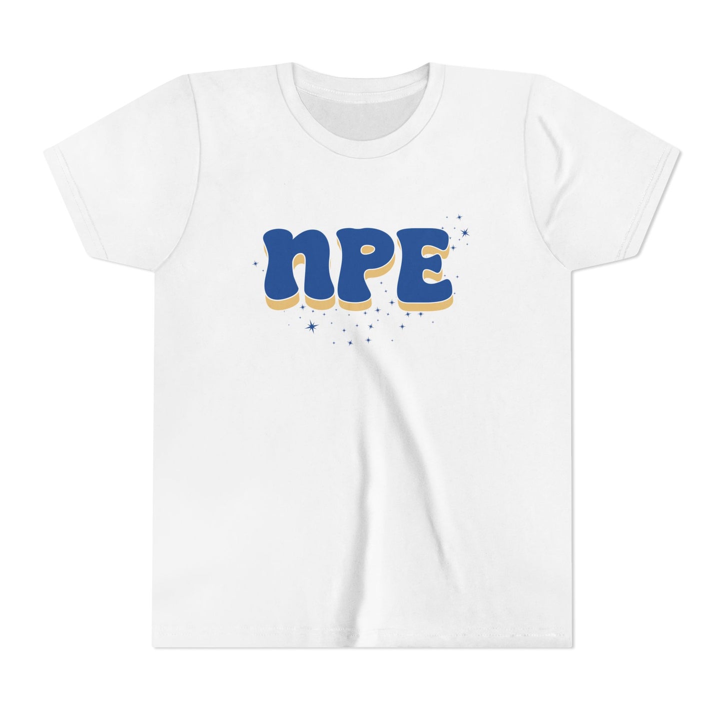 Bubble Letter Bella Canvas Soft Spirit Tee (Youth)