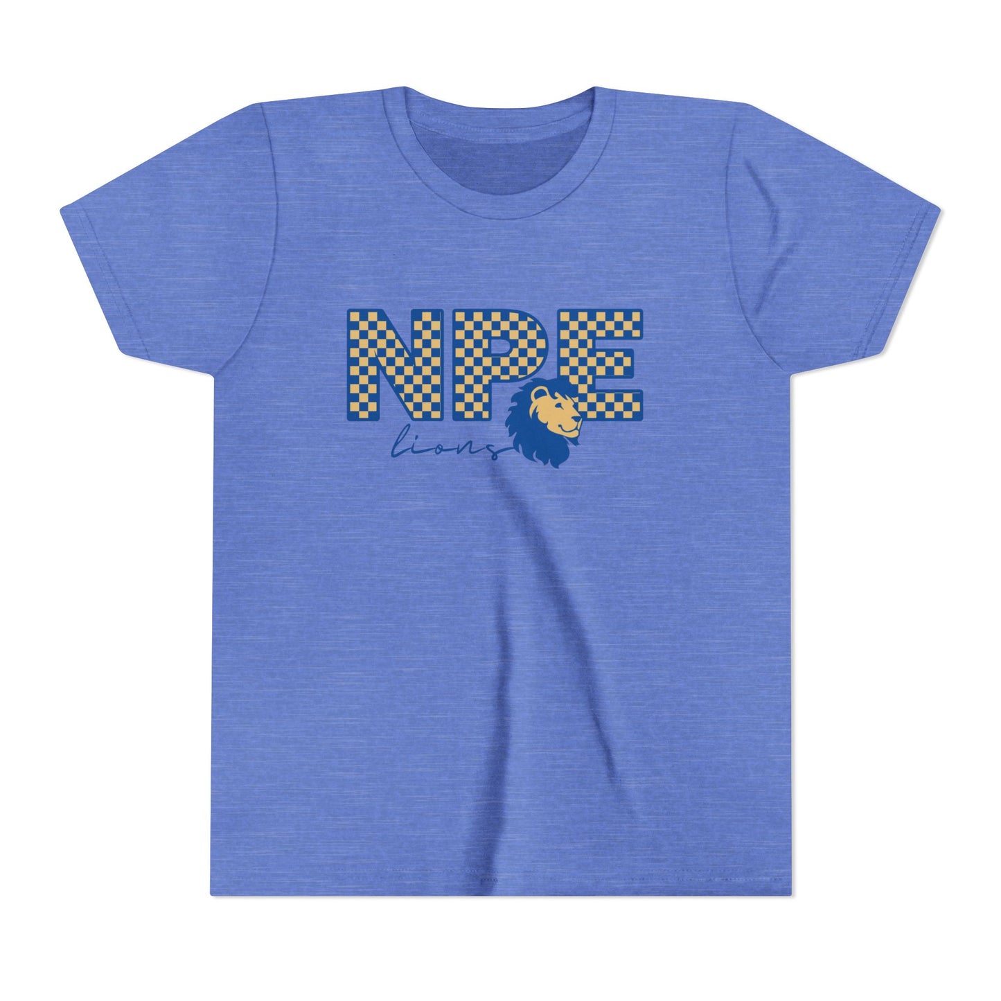 Checker Letter Bella Canvas Soft Spirit Tee (Youth)