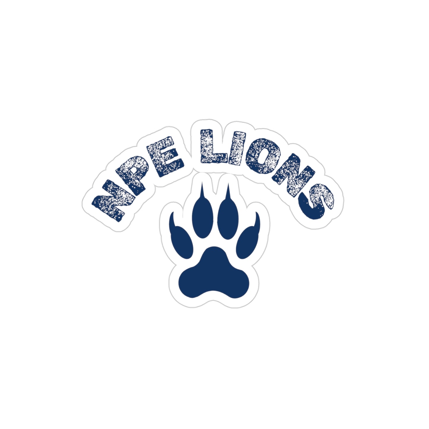NPE Sprit Paw Outdoor Sticker